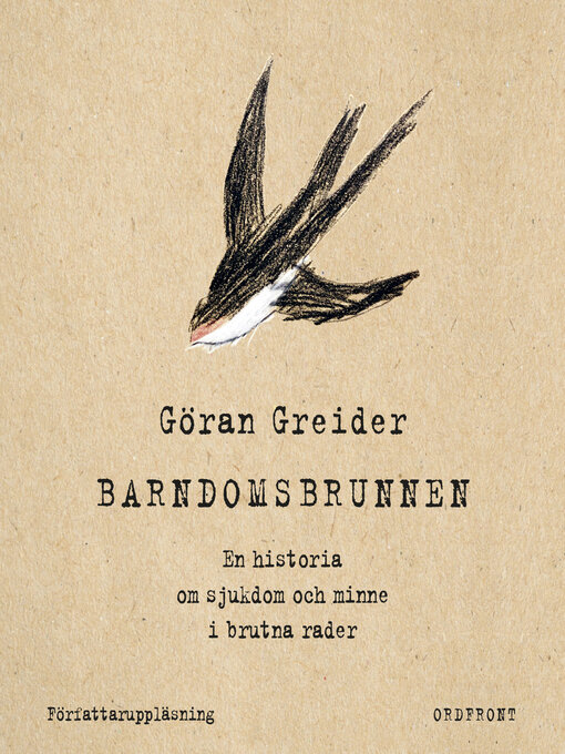 Title details for Barndomsbrunnen by Göran Greider - Wait list